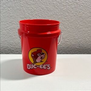 Buc-ee's Red Logo Tin Bucket - Buc-ee's Branded